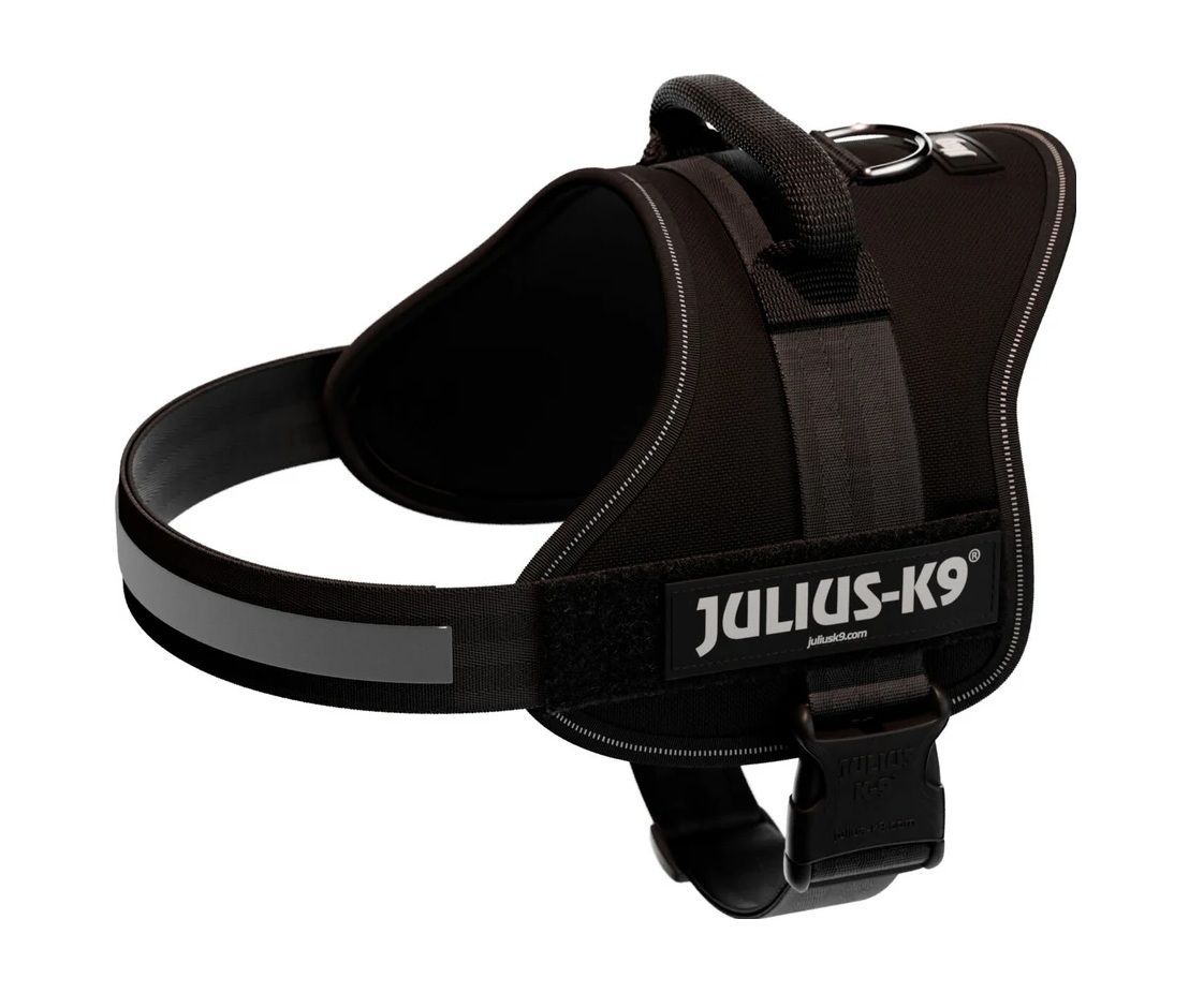 Julius-K9® Schwarz Hundegeschirr Power Gr. M, Breite: 40 Mm, Bauchumfang: Ca. 58 - 76 Cm - Image 2