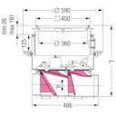 Vorschaubild KESSEL 84000S - Fäkalien-Rückstauautomat Staufix FKA Komfort - Modulset