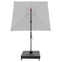 Vorschaubild doppler Pendelschirm myZONE 210 x 210, Aluminium Anthrazit / 100 % Polyester 180 g/m²