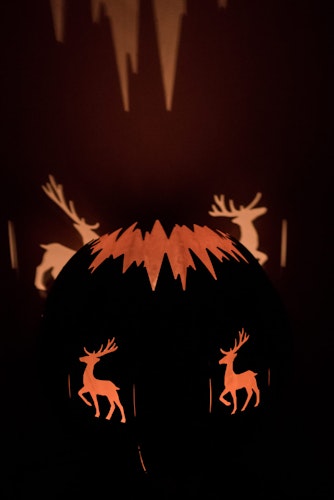 Badeko Set: Nova Hirsch (Säule, Schale & Kugel)