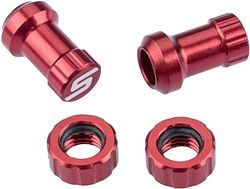 Stan's Ventilkappe Tubeless Valve Color Kit rot