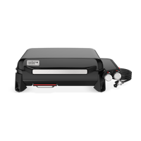 Weber Gasgrill SLATE GP56 Premium Griddle Black