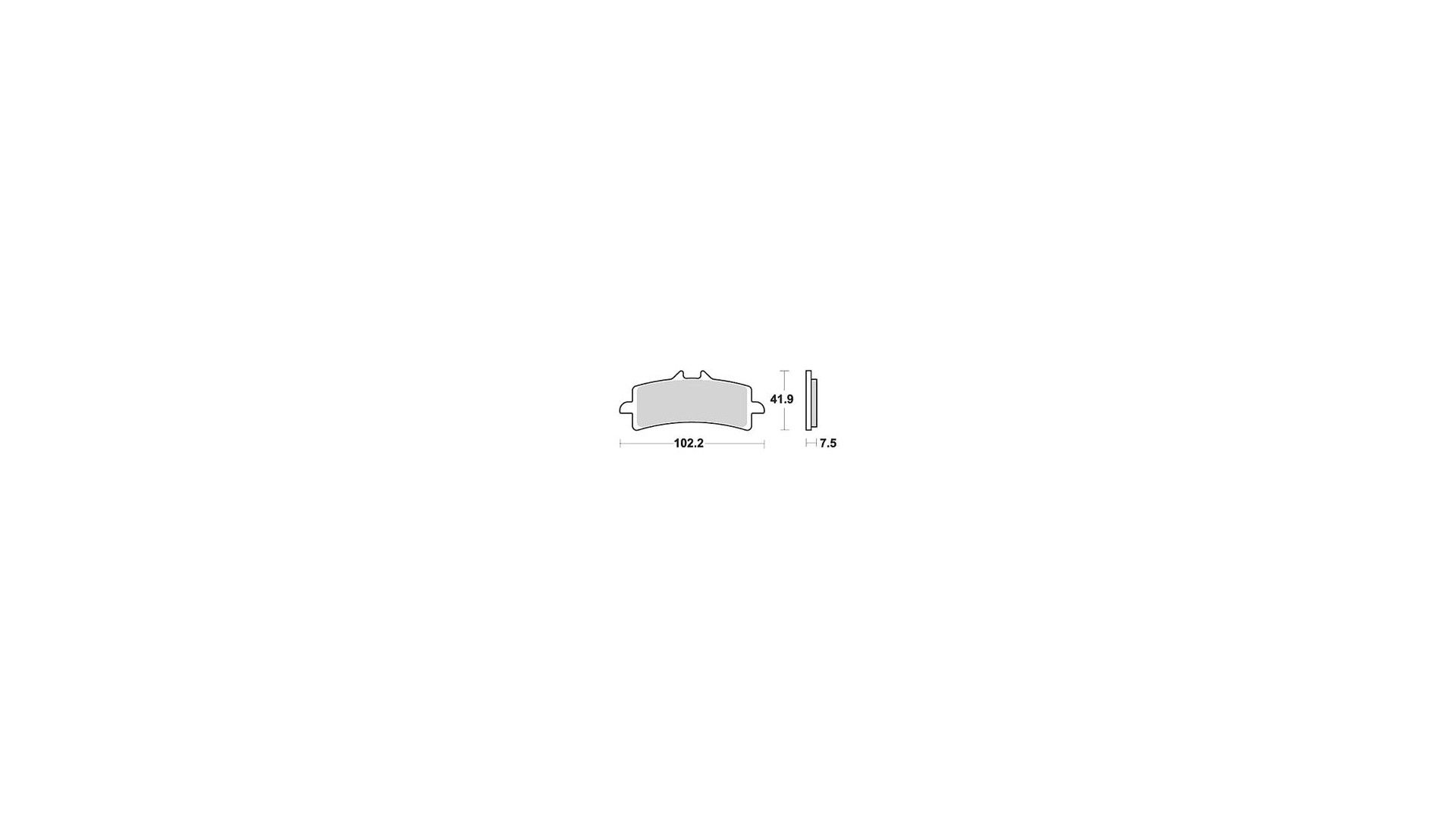 TRW Bremsbelag MCB 792