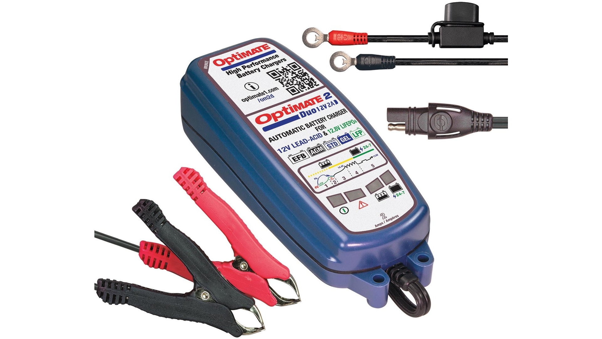 Tecmate Batterieladegerät Optimate 2 Duo