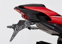 Vorschaubild PROTECH V-SHAPE Kennzeichenhalter Alu & Stahl Schwarz für YAMAHA YZF-R1, YZF-R1 M