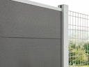 TraumGarten System WPC XL Zaun-Set