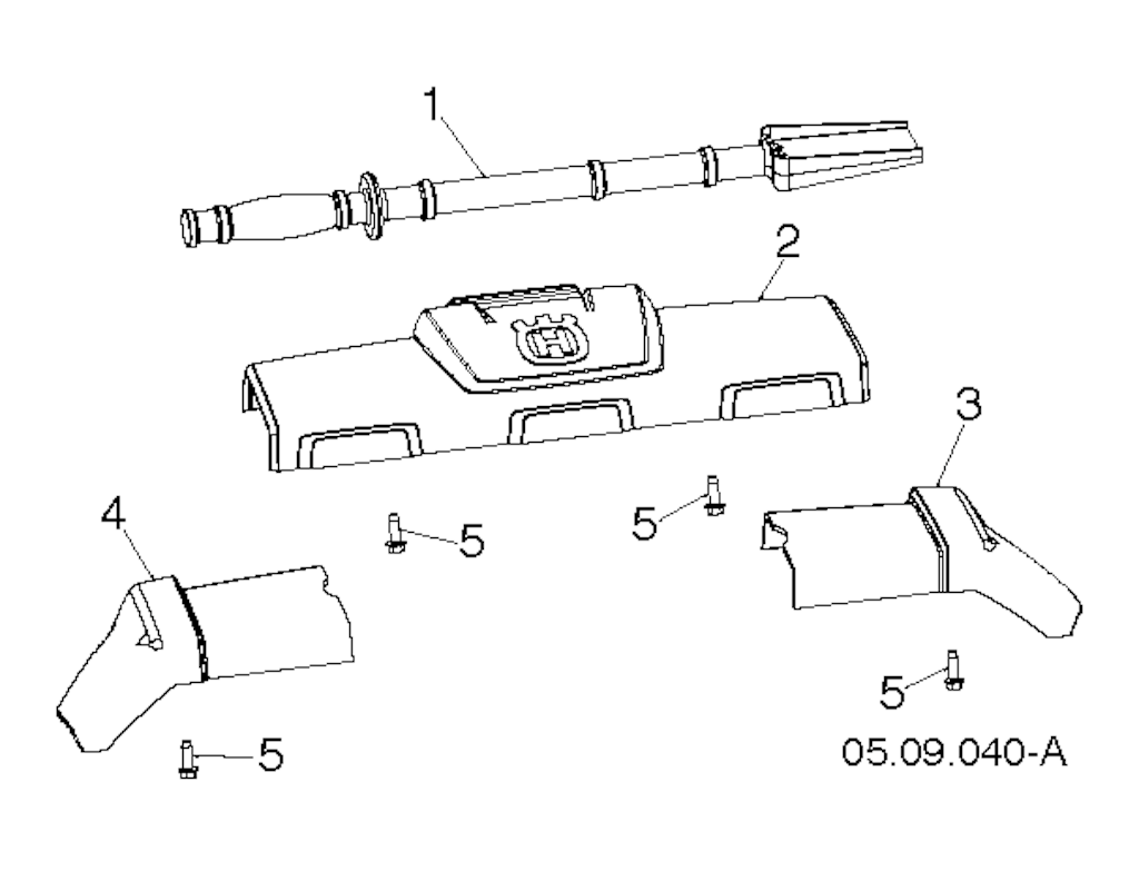 Explosionszeichnung Ersatzteile