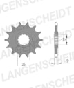 Vorschaubild Supersprox Ritzel 525 16Z