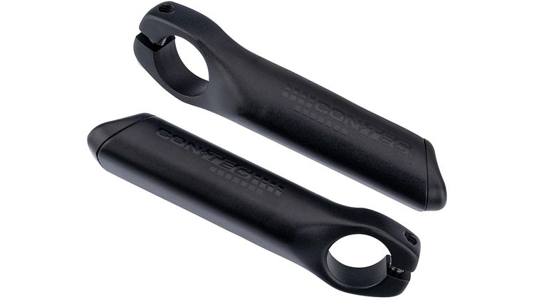 CONTEC Bar Ends Triangle 90 mm schwarz