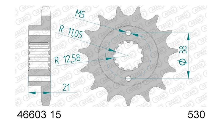 Afam Antriebsritzel 46603