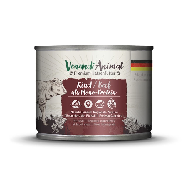Venandi Animal Monoprotein 200g KatzennassfutterVorschaubild