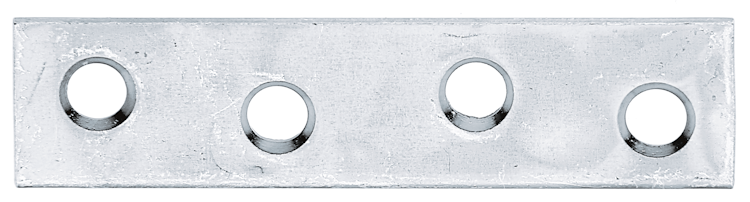 Alberts® Flachverbinder, galvanisch verzinkt dickschichtpassivier -12 Stück