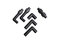 DENNERLE Scaper's Flow Rohrinstallation schwarz Aquarienzubehör