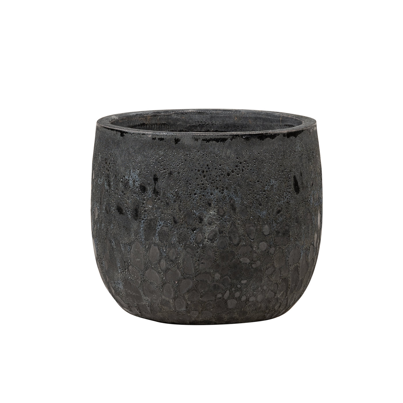 Plant Pot Ilmari schwarz antik