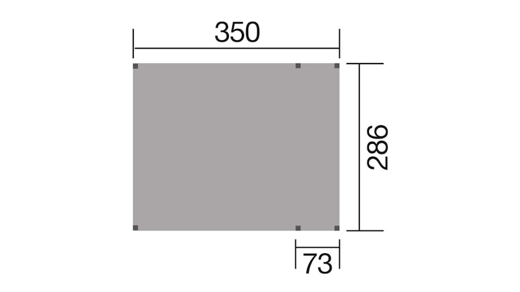 Weka Tabaluga Abenteuer-Doppelschaukel 816 A mit Podest und Rutsche
