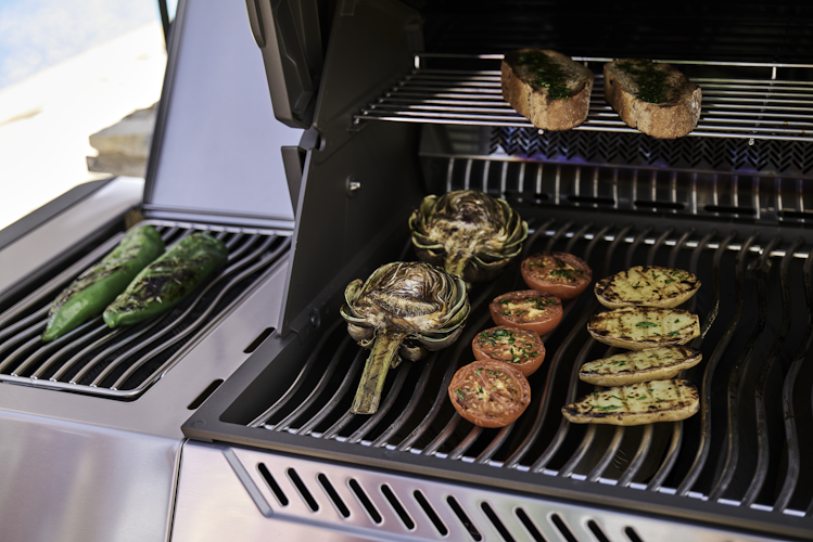 Napoleon Prestige PRO 500, Connected, Edelstahl, inkl. Drehspieß