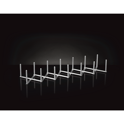 NAPOLEON Spare-Rib-Halter Edelstahl, verstellbar (56012)