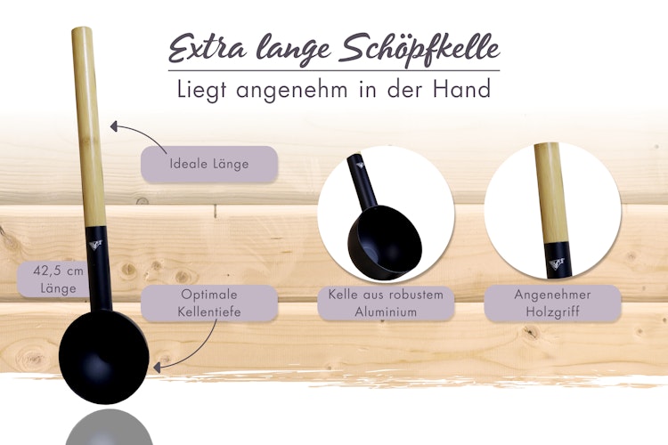 Karibu Sauna Zubehörset Premium 5-teilig