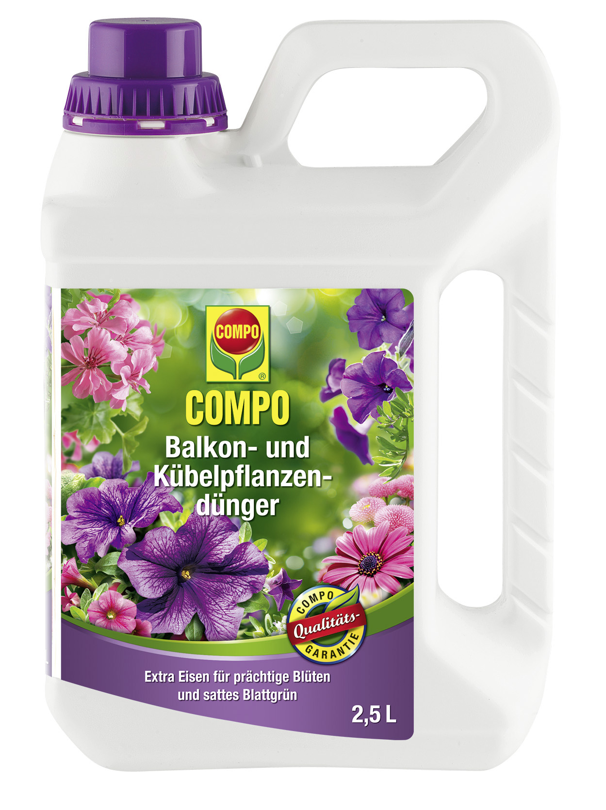 COMPO Balkon- und Kübelpflanzendünger  2,5 l
