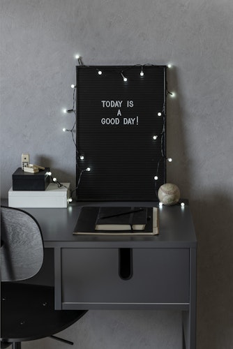 Konstsmide Weihnachtsbeleuchtung  LED Globelichterketter Dioden kaltweiß 6h Timer