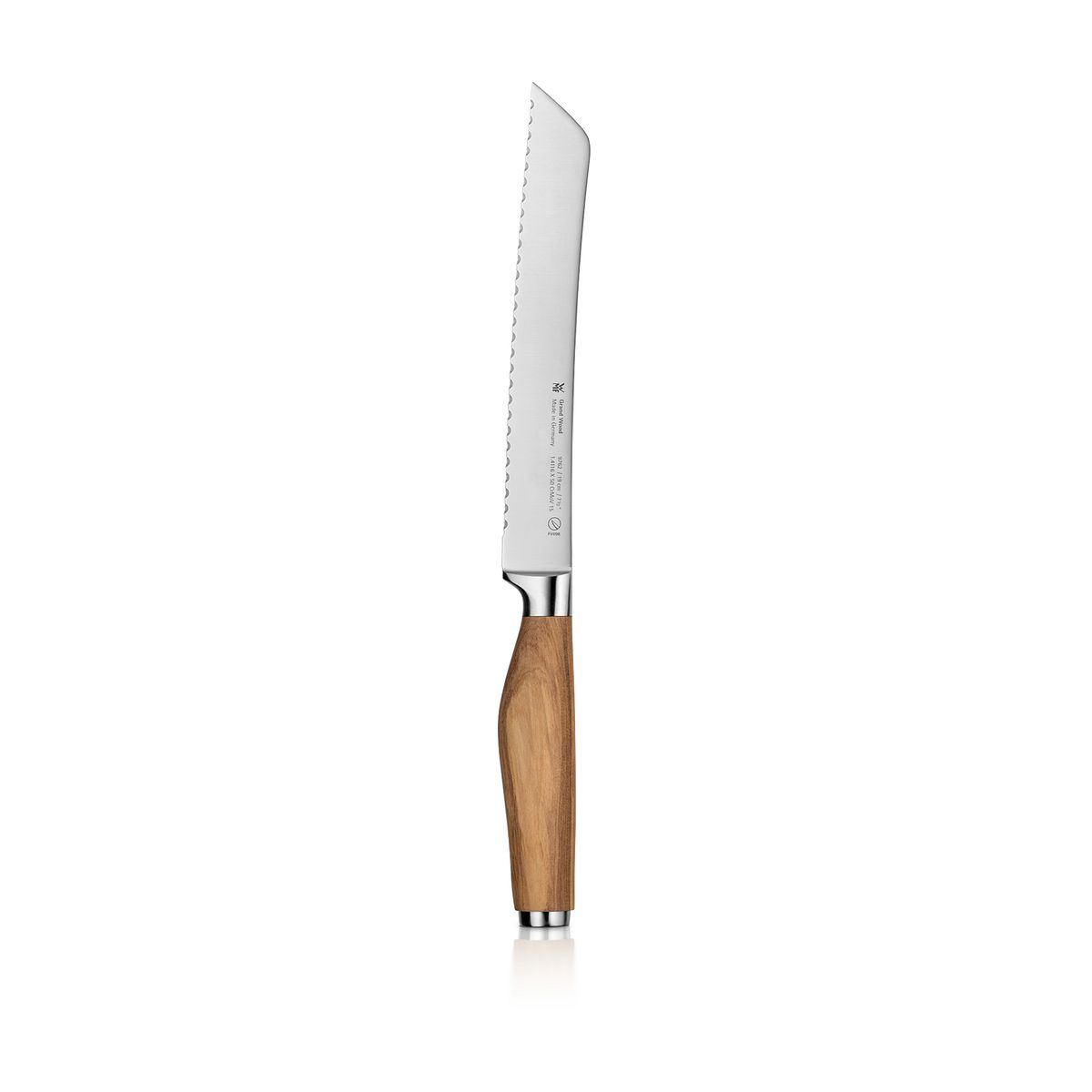 Wmf Braun/Silber Grand Wood Brotmesser, 19 Cm, Küchenmesser, - Bild 3