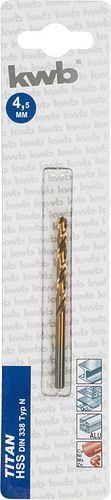 kwb TITAN HSS-G Boh 4,5 mm SB PRE 237345