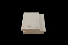 mocoPinus Fassade PINUFLEX ohne Nut  27 x 119 mm Nordische Fichte VE 4 Stk.Zubehörbild