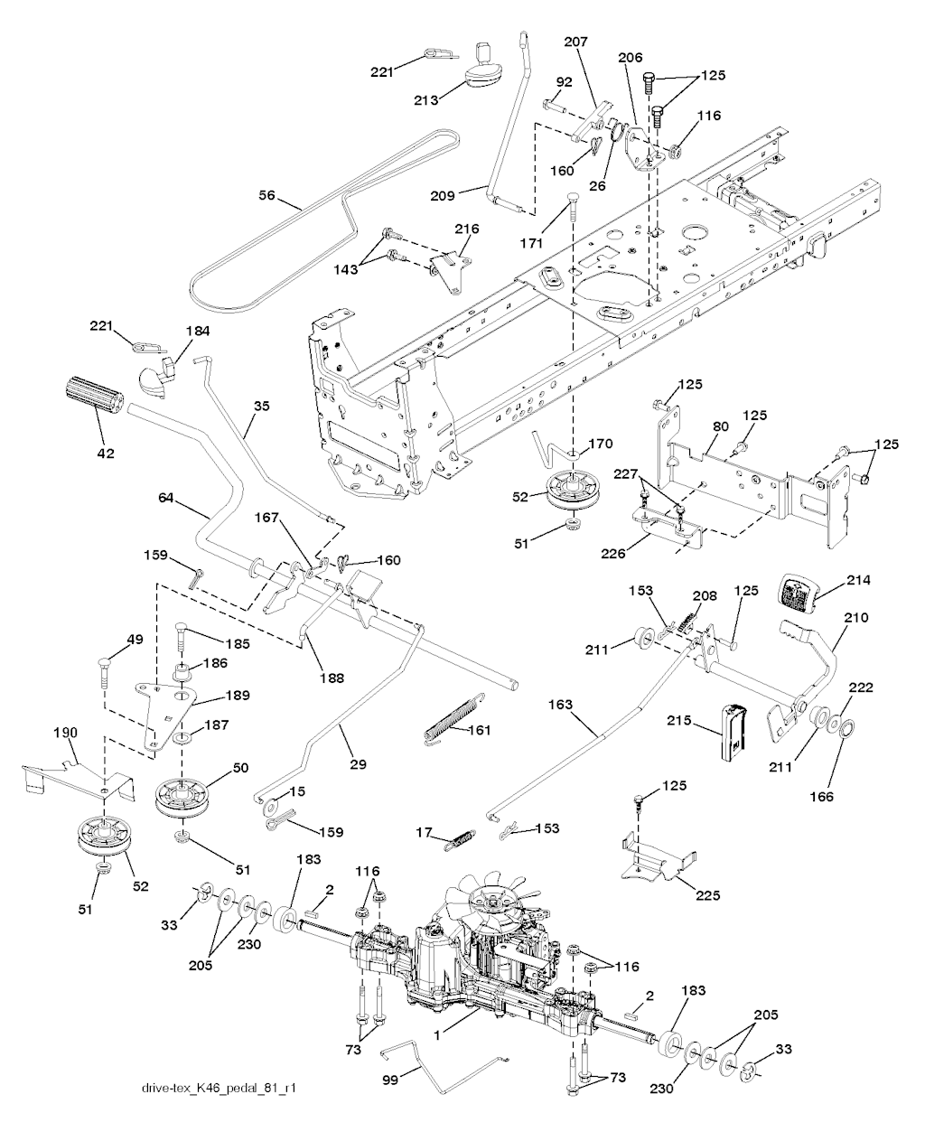 Explosionszeichnung Ersatzteile