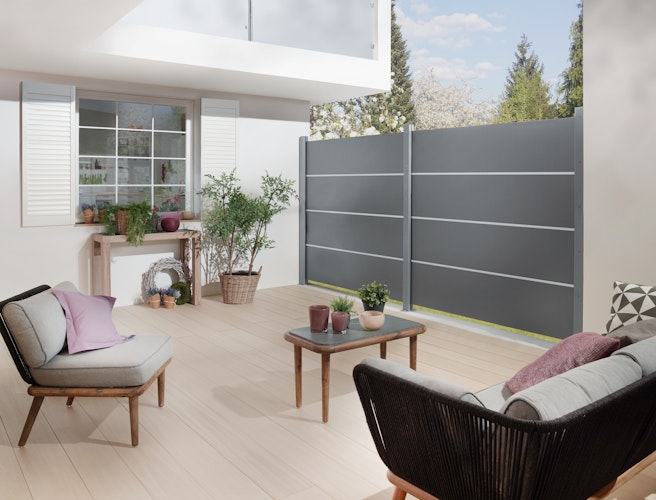 Traumgarten SYSTEM Board XL Zaun-Set 1780 x 1800 mm 