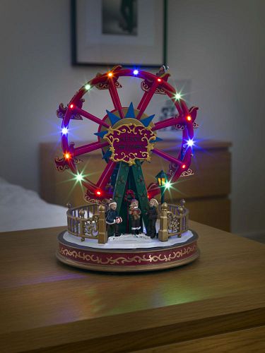 Konstsmide Weihnachtsbeleuchtung  LED Szenerie Riesenrad 21x29x21cm