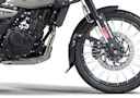 Vorschaubild BODYSTYLE Kotflügelverlängerung vorne ABS Kunststoff schwarz-matt für ROYAL ENFIELD Himalayan 450 