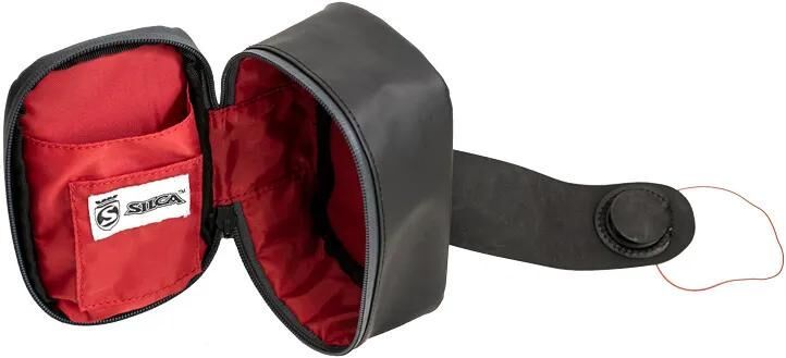 Silca Mattone Grande Satteltasche schwarz/rot