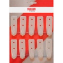 Vorschaubild 10 x Planenhaken 2-Loch, Kunststoff, weiß