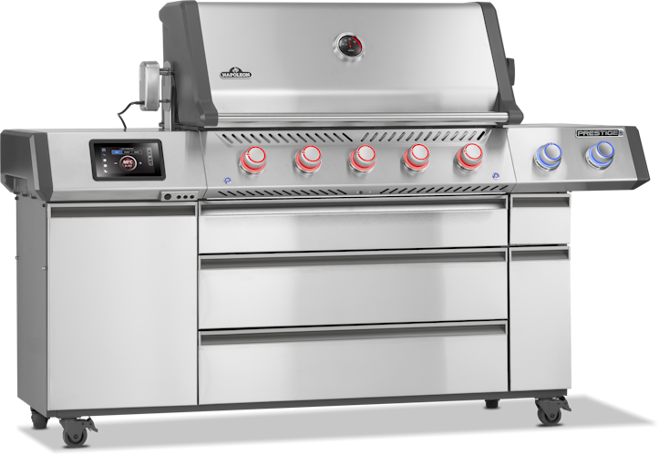 Napoleon Prestige PRO 665, Connected, Edelstahl, inkl. Drehspieß