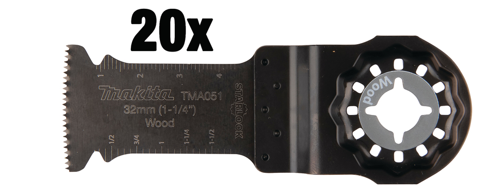 Makita Tauchsägeblatt 32 mm TMA051 20 Stk. B-64858-20