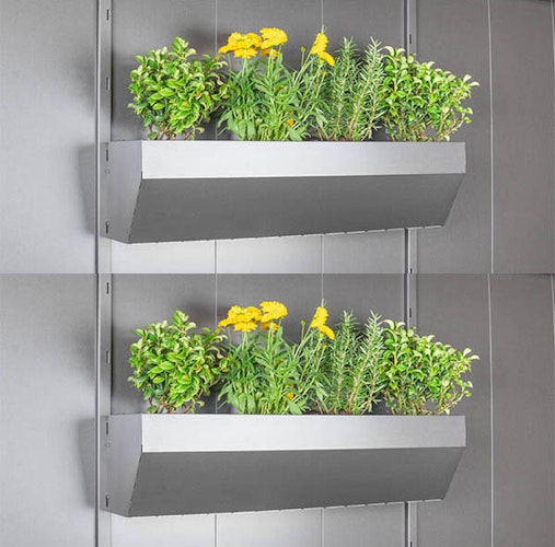 Biohort FloraBoard für Neo Gerätehaus (2 Blumenkästen)