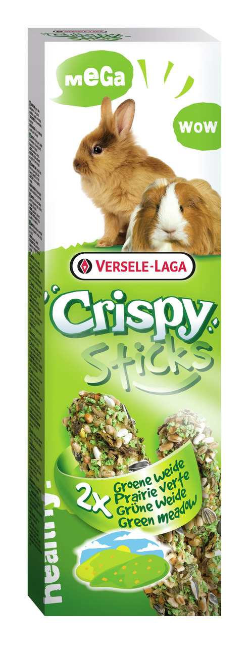 Versele-Laga Mega Sticks Kaninchen-Meerschweinchen Grüne Weide (2 Stück)