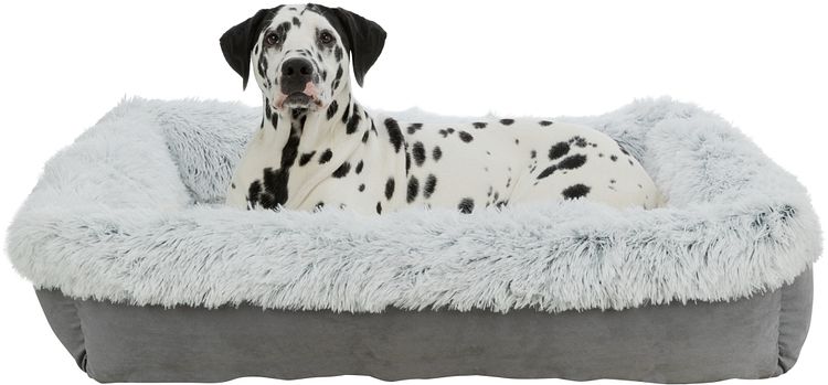 TRIXIE Bett Harvey, eckig, grau/weiß-schwarz