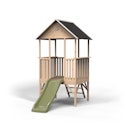Vorschaubild EXIT Holzspielhaus Panorama 300 mit Rutsche