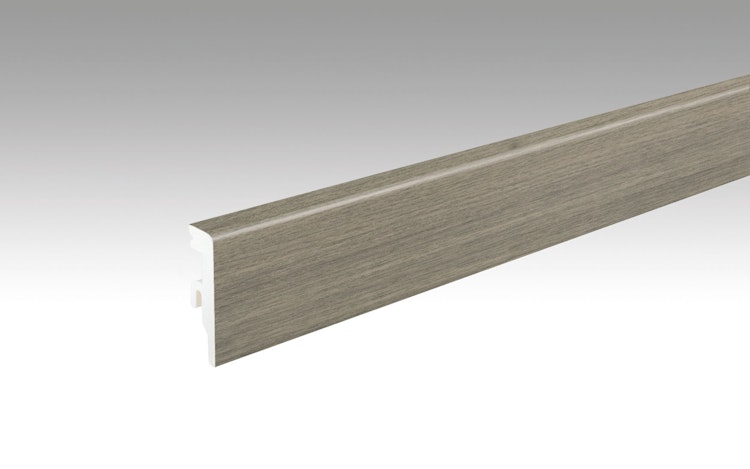 MEISTER Fussleiste Profil 20 PK Aqua Schlosseiche dunkel 6842 - 2380 mm