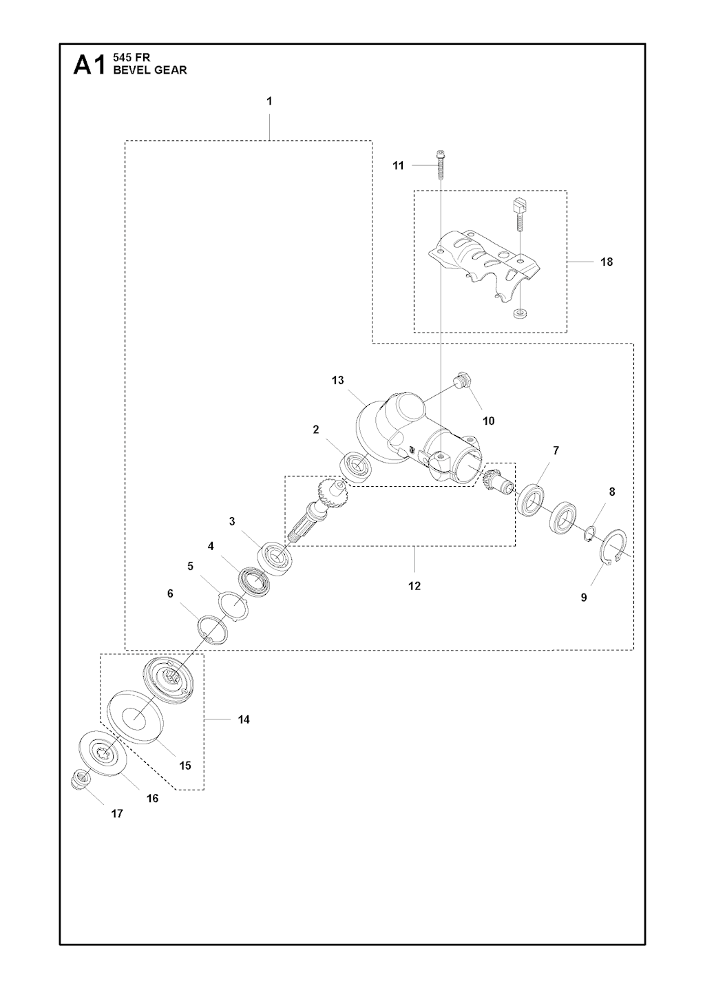 Explosionszeichnung Ersatzteile