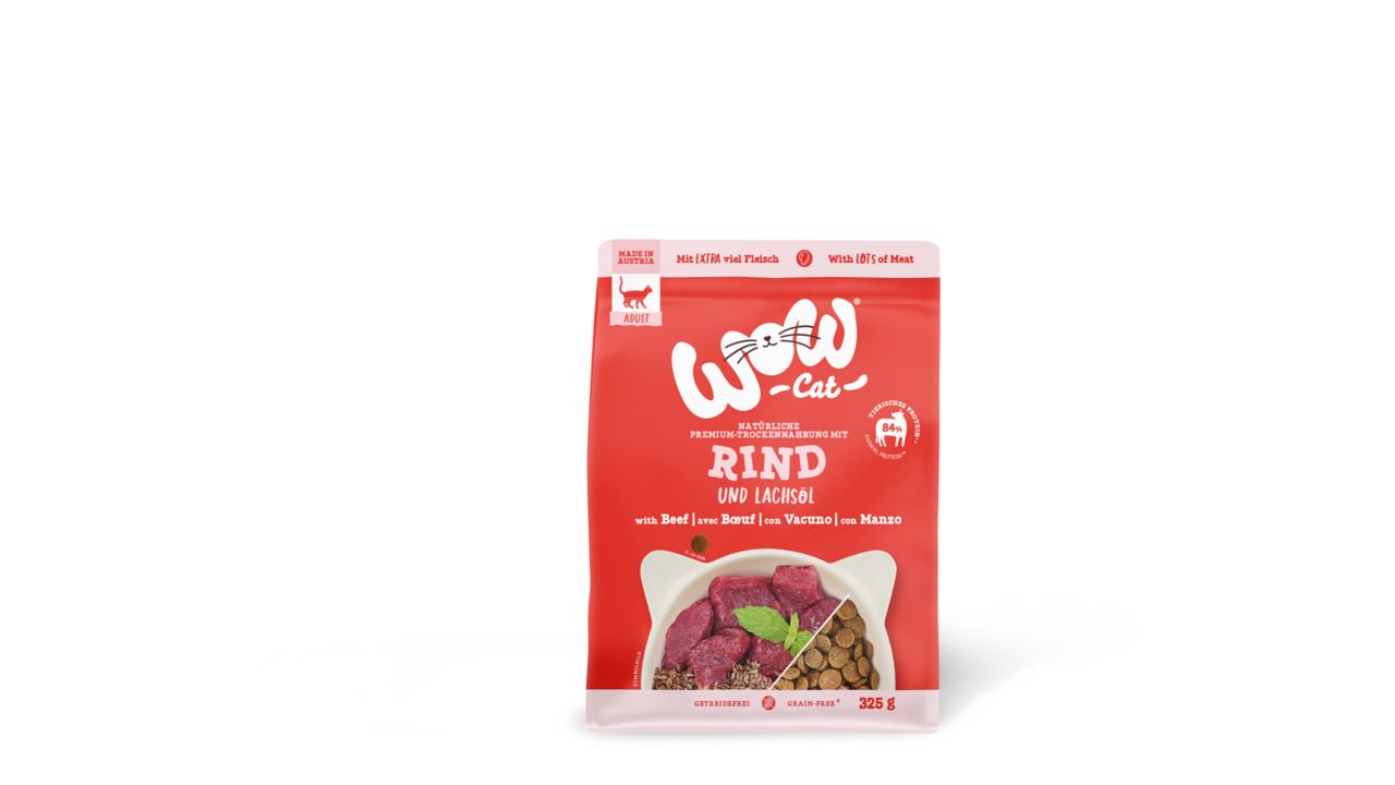 WOW Adult Rind Katzentrockenfutter