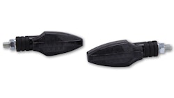 HIGHSIDER smart Como LED Blinker Gehäuse Carbon / Linse Rauchgrau (Paar), Vorn & Hinten