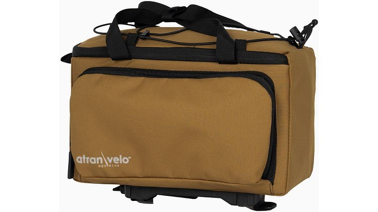 AtranVelo Zap Top Gepäckträgertasche braun