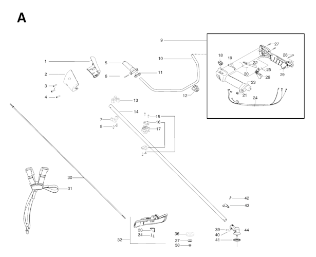 Husqvarna Motorsensen/Freischneider 20061000001 125R