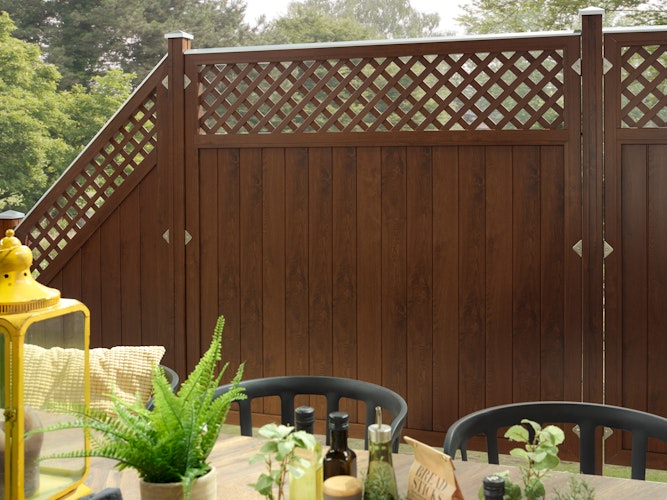 TraumGarten Longlife Riva 180x180 cm mit Gitter