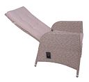 Vorschaubild Garden Pleasure Gartenmöbel Set BRAGA 01, Tisch 220 x 100 + 6 Sessel, Polyrattan / Akazie / Kissen 100 % Polyester