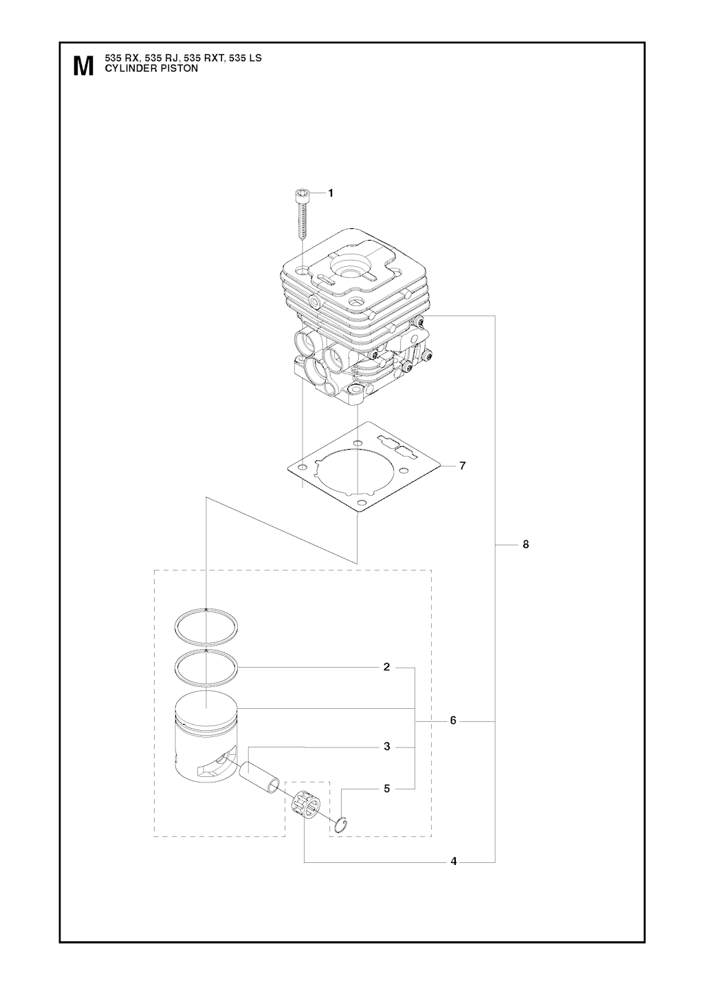 Explosionszeichnung Ersatzteile