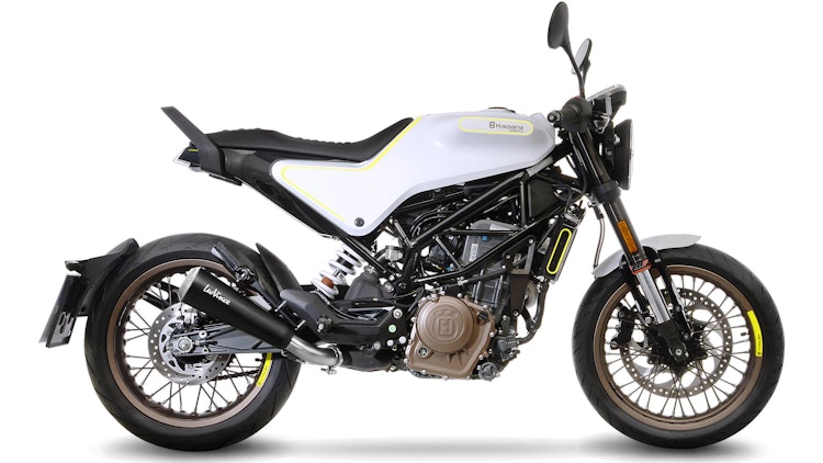 LeoVince SLIP-ON Edelstahl SBK GP ONE für HUSQVARNA SVARTPILEN/VITPILEN 401