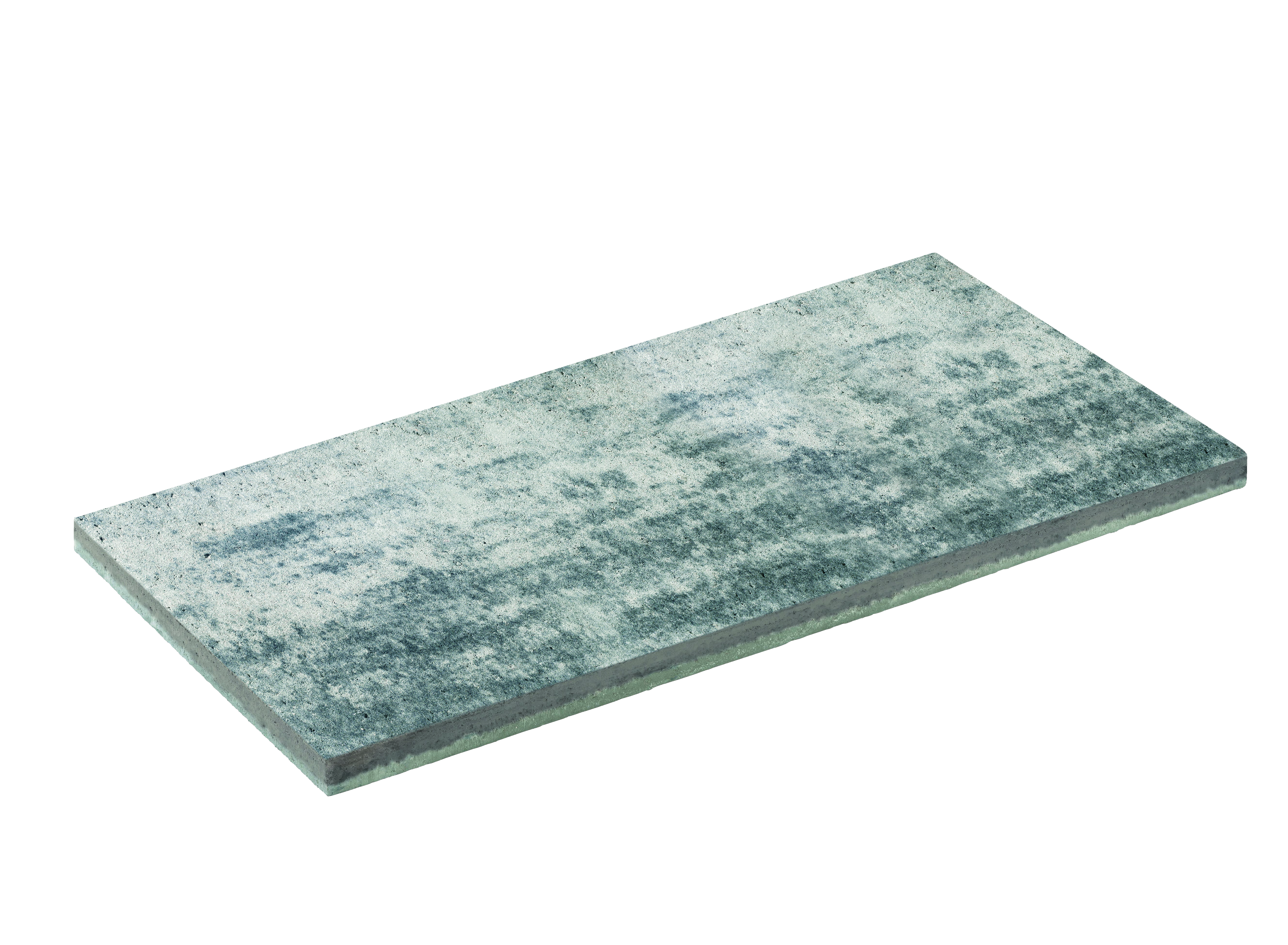 Diephaus Terrassenplatte ATRIO 100 x 50 x 5 cm Weiß-Schwarz